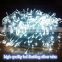 wholesale party home stage decoration colorful led string fairy light on silver wire