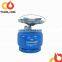 2KG portable refilled lpg gas cylinder with valve