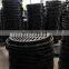 EN124 D400 round ductile iron walkway hinged pavement manhole cover and frame