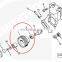 3060883 3892768 3062602 Cummins L10 engine fan drive idler pulley
