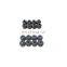 XYREPUESTOS AUTO ENGINE PARTS Repuestos Al Por Mayor Bearing Wheel Hub Oil Seal for Mitsubishi MD184303
