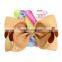 Wholesale Girl Colorful Print Barrettes Kids Hair Bow Girl Hair Accessories