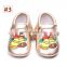 Baby Computer embroidery shoes PU Toddler Unisex Cartoon Shoes