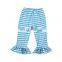 Infant/Toddler Girls  Long Boutique  Icing Ruffle Leggings Stripe  Pants  Cotton Bottoms Elastic Waist Trousers Age 1T-6Y