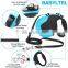 HQ  Retractable Dog Walking Nylon Tape Leash for Heavy Duty up to 110lbs with Anti-Slip Handle