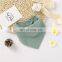 Wholesale Woven Cotton Gauze 4 Layers Organic Baby Bib