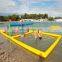 Customized Outdoor Inflatable Water Volleyball Court Inflatable Water Fun Equipment For Sale