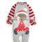Christmas Holiday Gift Good Quality 100% Cotton Cute Baby Romper Set with Hat