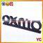 Black Acrylic Laser cuttig block letters for signs