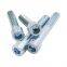 Blue White Znc Plating Steel Allen Cap Head Screws DIN912/ISO4762