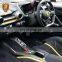 OEM Style Interior Trim Carbon Fiber Center Console Control Button Cover For Ferra-ri 812