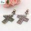 Orthodox antique cross pendant