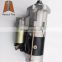 Diesel engine parts 897137-4780 SK70 Excavator starter motor