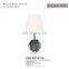 Interior Decorative Handblown Dark Smoky Green Sphere Glass Table Lamp Home For Decor Living Room