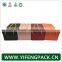 custom cardboard paper gift box with handle/cardboard carrying box with handle