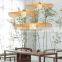 Chinese Bamboo Chandelier Japanese Tatami Rattan Bamboo Woven Pendant Light Restaurant Decoration Lighting