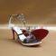 ladies high fashionable good quality high heel crystal jewelry rhinestone platform sandals shoes available in other colors