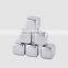 Factory Direct personalized custom artificial mini metal cocktail wine tool whiskey novelty reusable stainless steel ice cubes