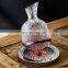 Cooler Glass Turkey Spinning Breather Aerator Diamond Whiskey Rotating Red Wine Decanter