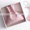 PandaSew 8*7cm Luxury Custom Jewelry Pouches with Logo Pink Microfiber Small Gift Drawstring bag