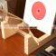 wholesale DVD display rack mini wooden 25LP acrylic CD storage holder