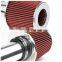 AUSO RED CONE FILTER COLD AIR INTAKE SYSTEM KIT FOR 96-00 HONDA CIVIC EX