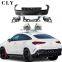 CLY Diffuser For 2020+ Benz GLE Coupe W167 C167 Facelift GLE63 AMG Car Diffuser Bumper Diffuser Exhaust Pipe Rear Lip Tips
