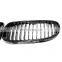 carbon fiber front grill for BMW 3 series E92 E93 single slat line M3 style car accessories bumper grill 2010-2013