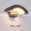 Simple creative led outdoor waterproof wall lamp courtyard balcony door moon-shaped wall lamp