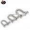 JINGHONG DIN 82103 Stainless Steel 304 Screw Pin Bow Snap Shackle