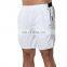 Cropped Fit Polyester Mesh Basketball Shorts Two Deep Side Hem Pockets Summer Basic Men Shorts