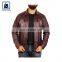 Polyester Lining and High Black Fitting Best Selling Stylish Look Genuine Leather Jacket for Men