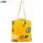 Heat transfer printing logo plain white fabric cloth cotton shopping beach  tote  bag canvas