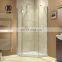 High quality aluminum flat open shower room with tempered glass