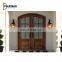 Solid Wood 100% Mahogany Double Front Door Finished Door Main Entrance Wooden Door Design