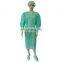 Hot Sale PP Isolation Gown Green Color Non-woven Surgical Gown For Person Protection