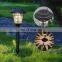 Waterproof  Outdoor Solar Pathway Lights Lawn Solar Garden Lights for Patio Yard