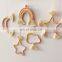 Mini Sky Macrame Wall Hanging Car Charm Beautiful Animal Rainbow Nursery Decor , Baby Room Decor Manufacturer