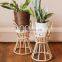 New Design Rattan Plant Stand Handwoven Unique Wicker Planter pot Holder Basket Wholesale
