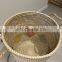 Household Weave Seagrass Laundry Basket Lidded laundry hamper. Boho Storage Basket
