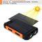 Waterproof Solar Power Bank 20000mah Solar charger mobile power phone solar charging