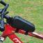 Factory supply rainproof bicycle bag front beam riding bag mountain bike