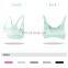 Recycled Adjustable Straps Sports Backless Bras In Stock Shockproof Gym Workout Tops