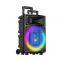 ZQS12131 3600MAH Battery Capacity Big 60W Power 12 Inches Bluetooth Speaker With Colorful Lights