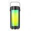 outdoor TF Card MP3 Music Player Mini Bluetooth Speaker Portable led light Wireless Speaker with handle