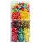 Decoration Set with star bow and packing ribbon eggs for gift and holiday decoration