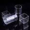 Factory Customized Fused Quartz Glass Square tank quartz crucible laboratory glass