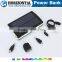 High quality cheap price 10000 mah sloar power bank for smartphone and latop