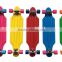 29 inch size fish skateboard with customized color and logo on the board