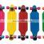 29 inch size fish skateboard with customized color and logo on the board